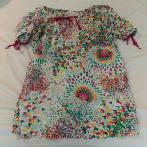 Shoshanna tunic/ beach cover-up